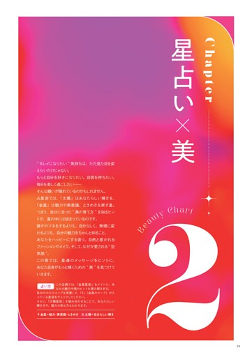 ＜Chapter 2＞星占い ×“美”