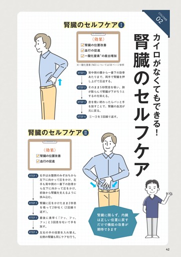〈COLUMN 02〉カイロがなくてもできる！ 腎臓のセルフケア