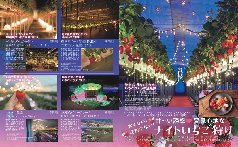 甘〜い誘惑 夢見心地なナイトいちご狩り