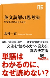 英文読解の思考法　中学英文法からつかむ