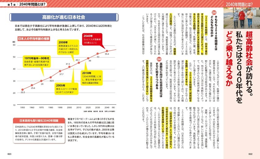 超高齢社会が訪れる。私たちは2040年代をどう乗り越えるか