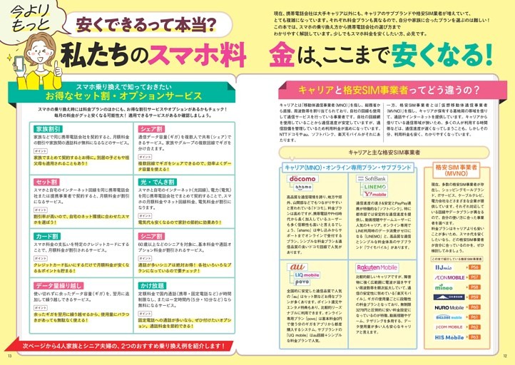 【今よりもっと安くできるって本当？】私たちのスマホ料金は、ここまで安くなる！