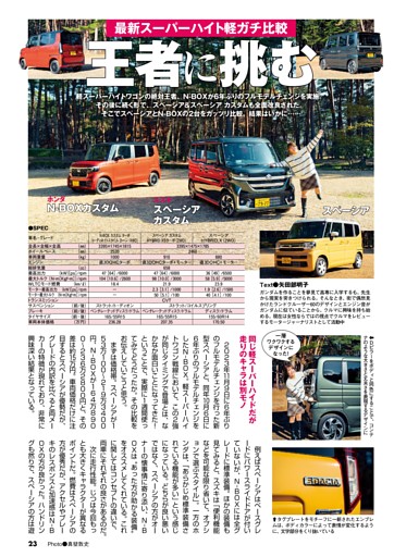 スペーシアvs N-BOX 最新軽スーパーハイトワゴン徹底比較 