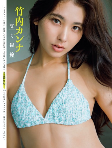 竹内カンナ「貫く視線」