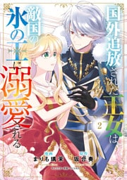 国外追放された王女は、敵国の氷の王に溺愛される　２