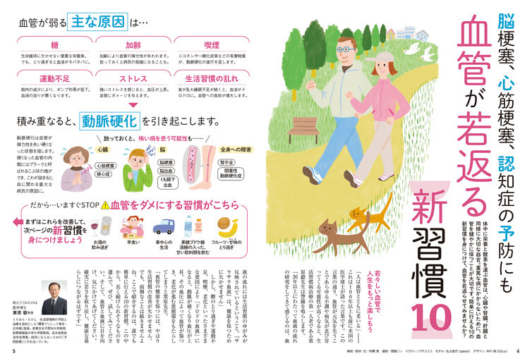 特集：血管が若返る新習慣10