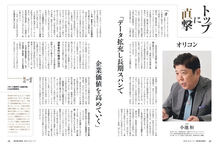 トップに直撃