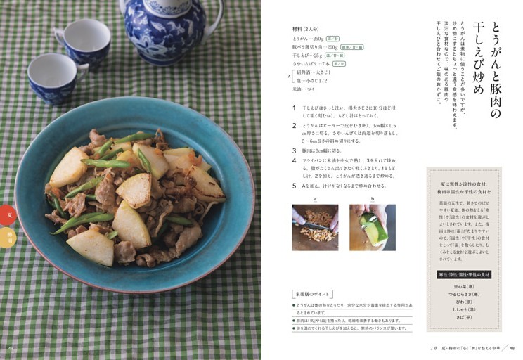 【夏・梅雨の「心」「脾」を整える中華】とうがんと豚肉の干しえび炒め
