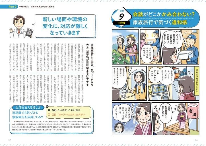 症状９　会話がどこかかみ合わない？　家族旅行で気づく違和感
