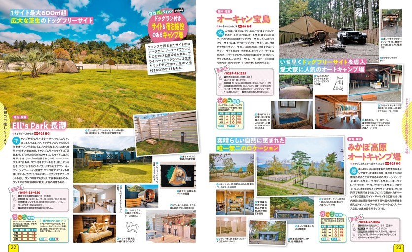 ［その4］ドッグラン付きサイト＆宿泊施設のあるキャンプ場