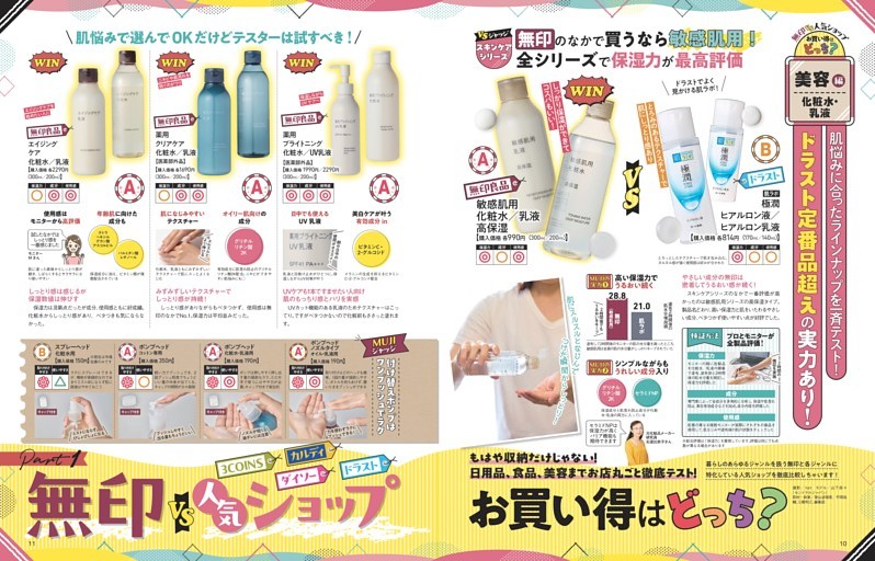 無印vs人気ショップお買い得はどっち？