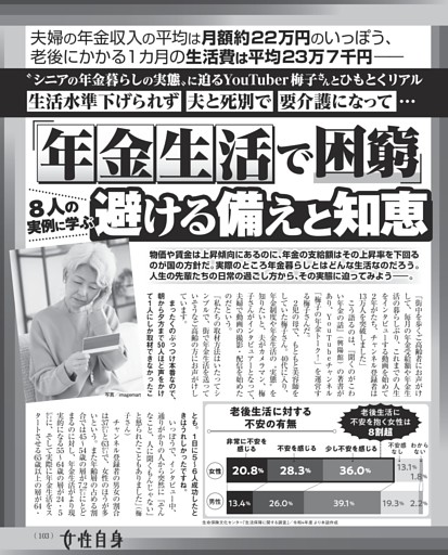 「年金生活で困窮」 8人の実例に学ぶ 避ける備えと知恵