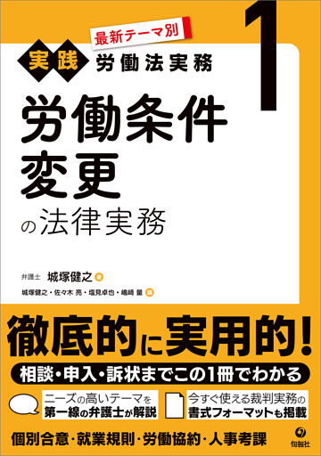 最新テーマ別［実践］労働法実務 1 労働条件変更の法律実務