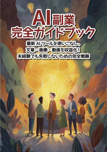 AI副業 完全ガイドブック　最新AIツールを使いこなし、文章・画像・動画を収益化！未経験でも失敗しないための完全戦略