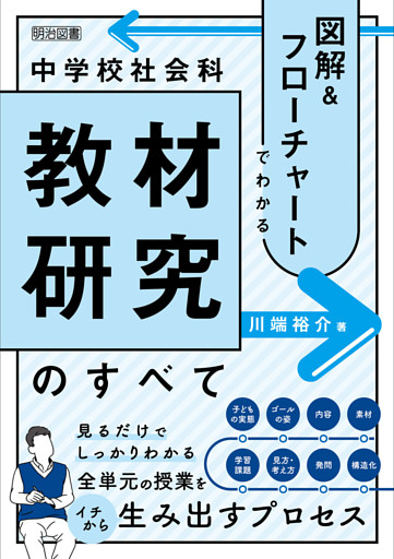 図解＆フローチャートでわかる 中学校社会科教材研究のすべて