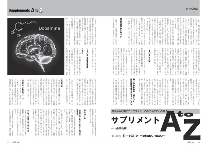 サプリメントA to Z ◎桑原弘樹　ドーパミン