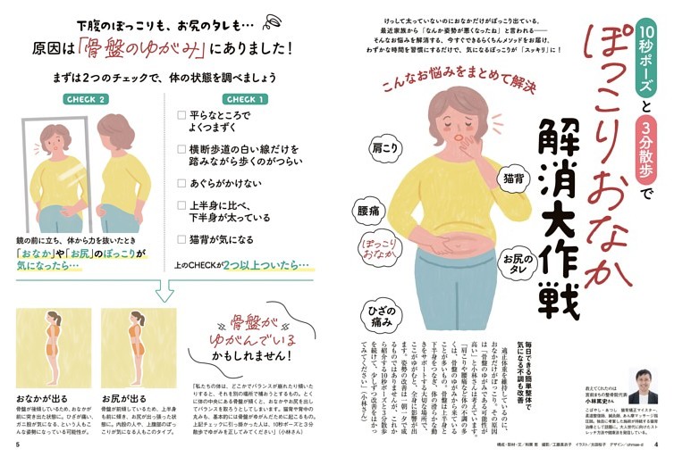 特集：ぽっこりおなか解消大作戦