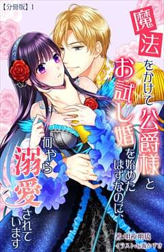 魔法をかけて公爵様とお試し婚を始めたはずなのに、何やら溺愛されています　【分冊版】