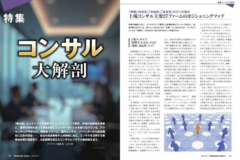 【特集2】コンサル大解剖