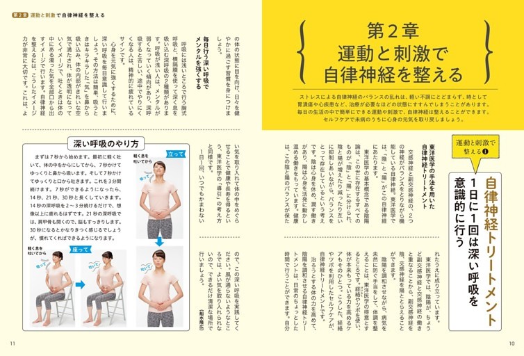 第２章　運動と刺激で自律神経を整える