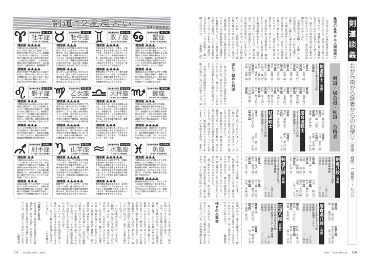 剣道談義・剣道占い