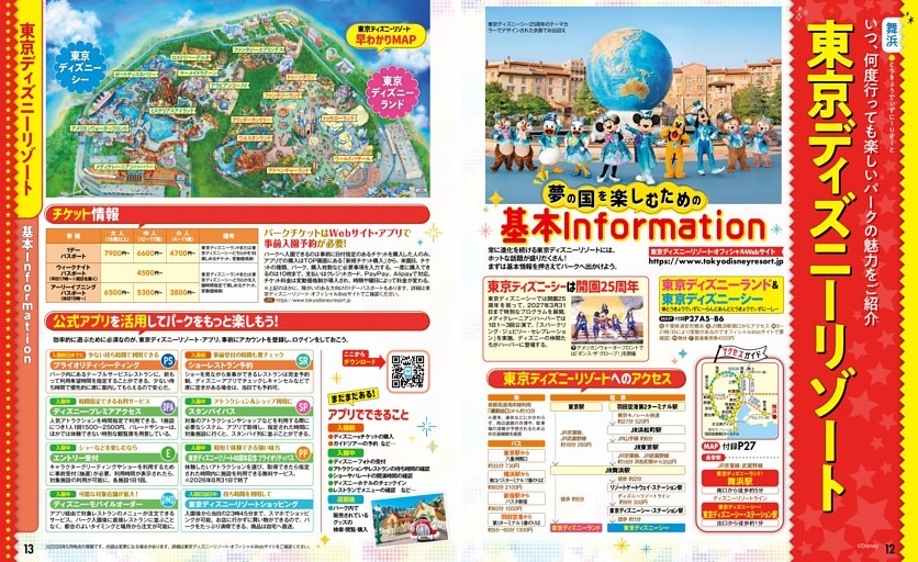 東京ディズニーリゾート／基本Information