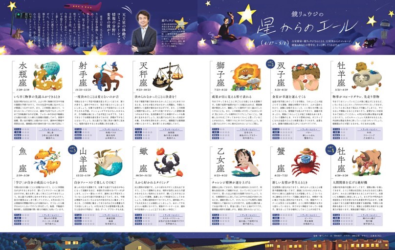 鏡リュウジの星からのエール