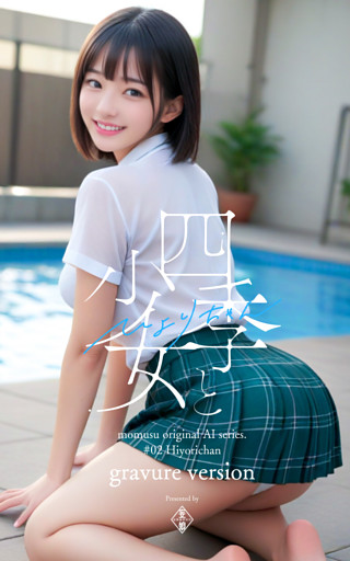 四季と少女 ひよりちゃん moumusu original AI series #02 Hiyorichan gravure version