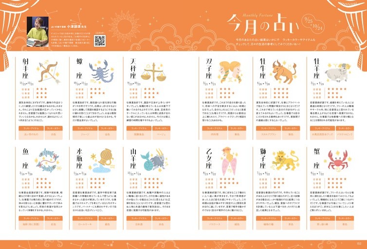 今月の占い