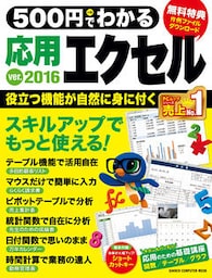 ５００円でわかる　応用エクセル２０１６