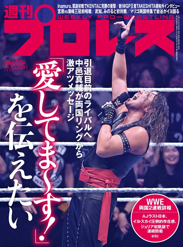 週刊プロレス 2025年11月5日号