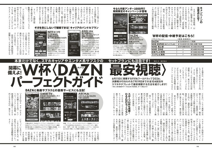 開幕に備えよ！W杯〈DAZN最安視聴〉パーフェクトガイド