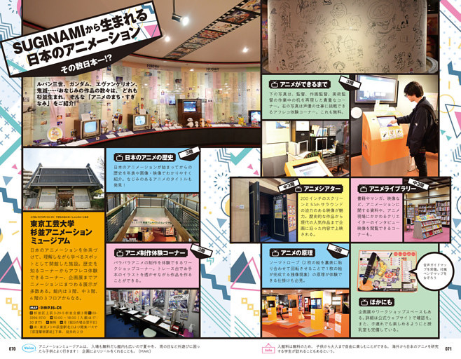 巻頭特集6　その数日本一!?　SUGINAMIから生まれる日本のアニメーション