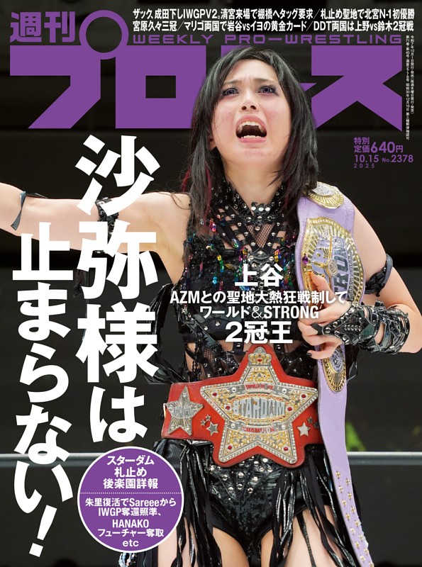 週刊プロレス 2025年10月15日号