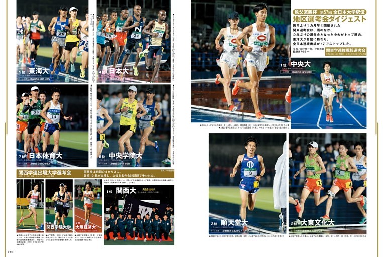 全日本大学駅伝選考会ダイジェスト 関東・関西