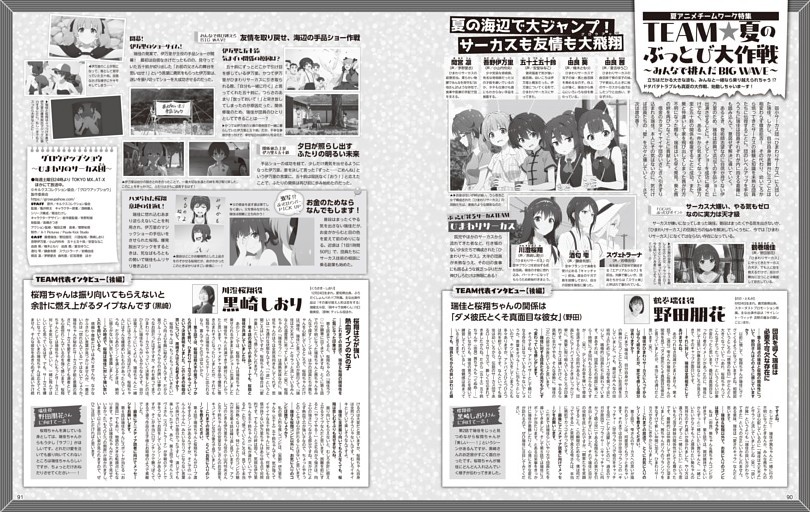 夏アニメチームワーク特集 TEAM★夏のぶっとび大作戦 ～みんなで挑んだBIG WAVE ～