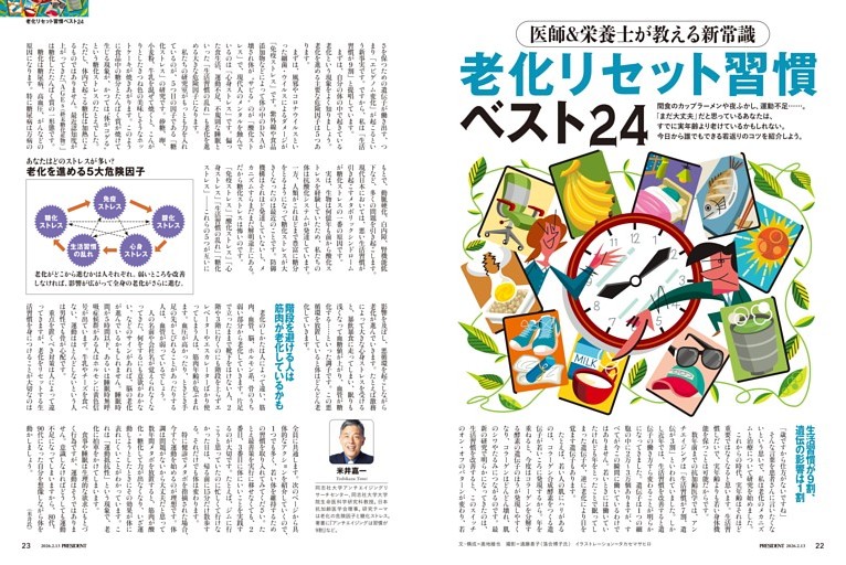 「老化リセット習慣」ベスト24