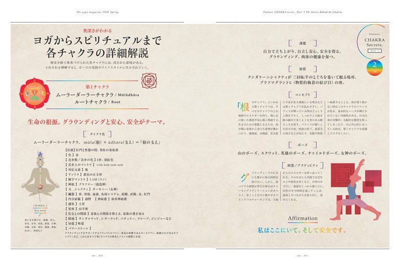 ヨガからスピリチュアルまで各チャクラの詳細解説