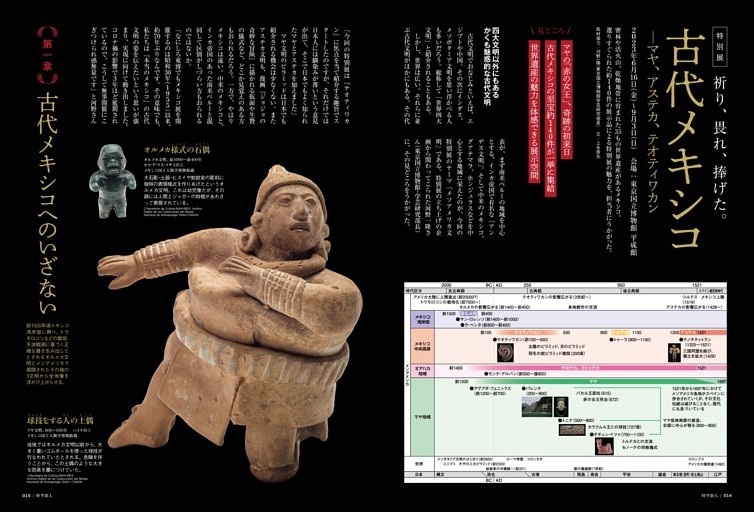 特別展「古代メキシコ─マヤ、アステカ、テオティワカン」 (時空旅人) | dマガジン