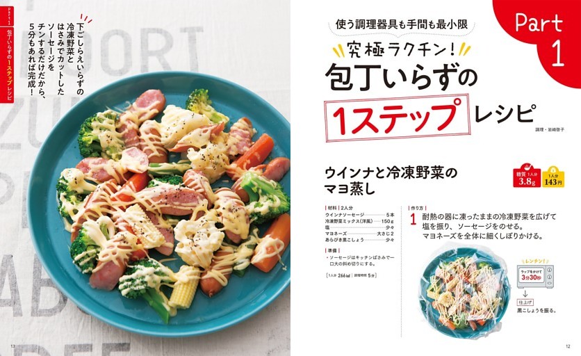 Part1　包丁いらずの１ステップレシピ