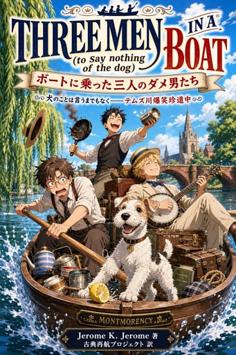 THREE MEN IN A BOAT(to say nothing of the dog)ボートに乗った三人のダメ男たち 犬のことは言うまでもなく――テムズ川爆笑珍道中