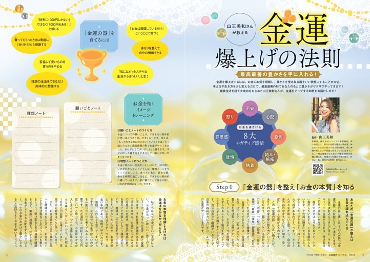 山王美和さんが教える　金運爆上げの法則