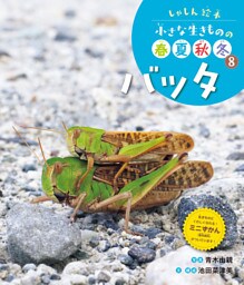 バッタ８　しゃしん絵本　小さな生きものの春夏秋冬
