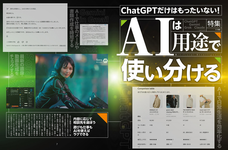 特集　AIは用途で使い分ける