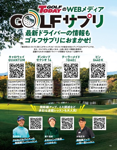 GOLFサプリ 告知