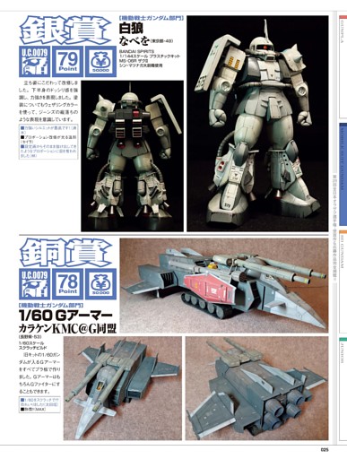 第28回全日本オラザク選手権 受賞作＆応募作品完全掲載!!　［機動戦士ガンダム部門］銀賞　銅賞