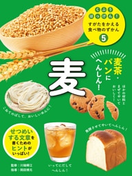 麦５　麦茶・パンにへんしん！　くふうはっけん！　すがたをかえる食べ物のずかん