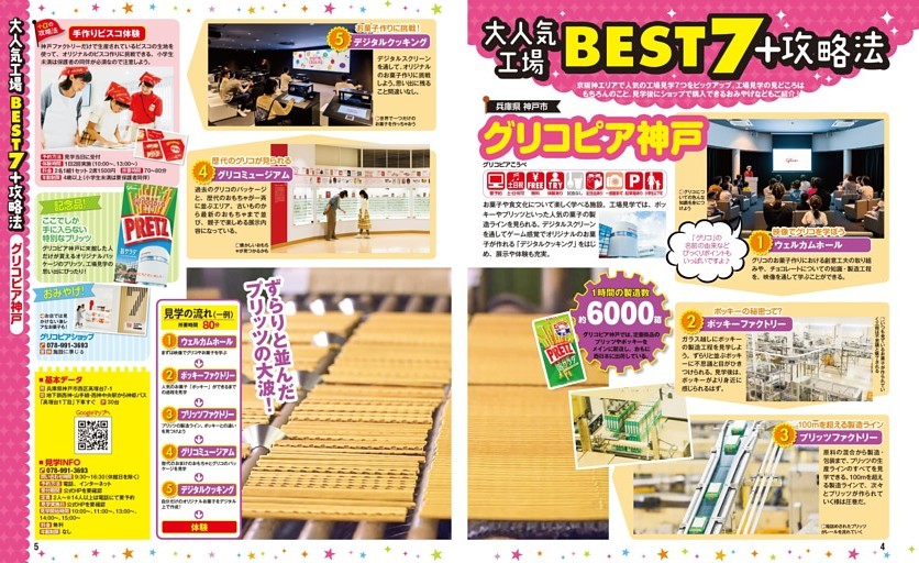 ［編集部が攻略法を徹底調査！］大人気工場BEST7／グリコピア神戸