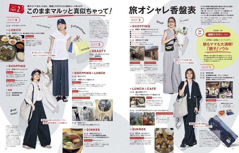Part2 このままマルッと真似ちゃって！ 旅オシャレ香盤表