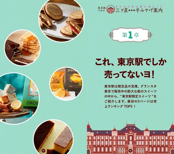 これ、東京駅でしか売ってないヨ！
